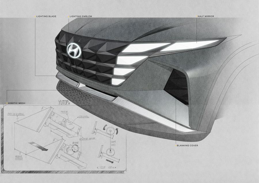 Эскиз Hyundai Vision T Concept 2019 года  (фото 80 из 82)